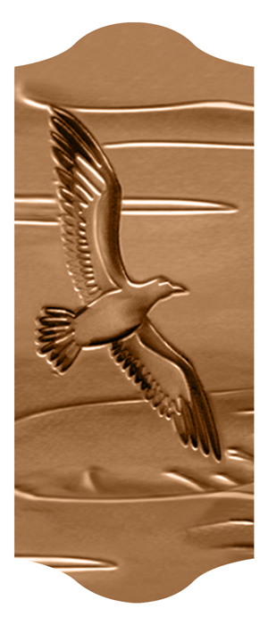 DARAY-C-512-CP Birds Copper